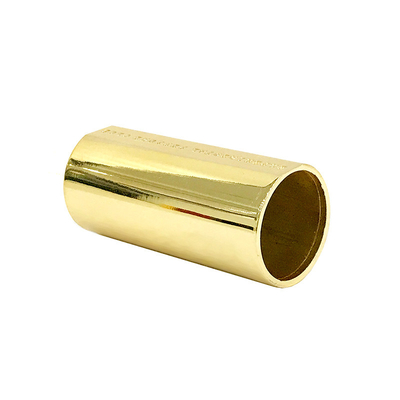 Цилиндр классического золота сплава цинка длинный формирует крышку флакона духов Zamac металла