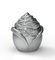 Крышка флакона духов флористического сплава цинка ISO9001 стеклянная