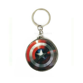Кольца для ключей капитана Америки персонализированные металла охлаждают героев чуда для подарков