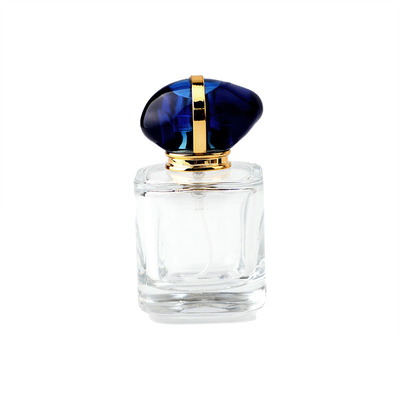 Купить Творческая бутылка стекла Perfumer с голубой каменной крышкой online manufacture