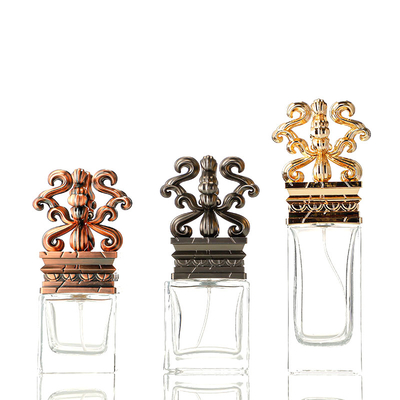 Купить Творческая бутылка стекла Perfumer с крышкой Zamak online manufacture