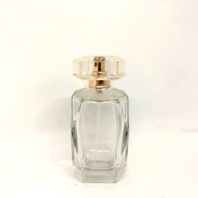 Купить восхитительный штифт бутылки стекла флакона духов диаманта 75ml прозрачный распыляет фабрику пустых духов бутылки упаковывая online manufacture