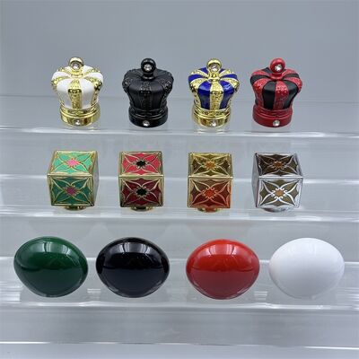 Купить Custom Logo Luxury 15mm FEA 15  Zamac Metal Fragrance Cap Creative Universal Bottle Lid Cover for Perfume Bottles online manufacture