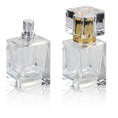 Купить Бутылка стекла 30ml духов прямоугольника уникальная заморозила прозрачную роскошь online manufacture