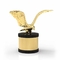 Флакон духов Zamac металла орла золота покрывает роскошное творческое всеобщее Fea 15Mm