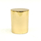 Классическая крышка флакона духов Zamak металла формы цилиндра плакировкой золота сплава цинка