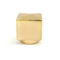 Творческий куб золота сплава цинка формирует крышку флакона духов Zamac металла