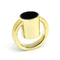 Творческое кольцо золота сплава цинка формирует крышку флакона духов Zamac металла