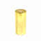 Цилиндр классического золота сплава цинка длинный формирует крышку флакона духов Zamac металла