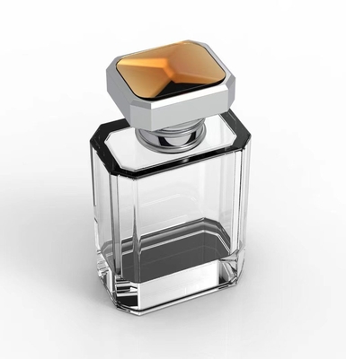 Изготовленный на заказ роскошный флакон духов сплава цинка покрывает 3-6mm согласно запросу клиентов