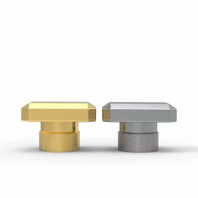 Квадрат формирует флакон духов Zamac металла покрывает роскошное творческое всеобщее Fea 15Mm