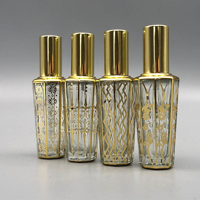 15ML гальванизировало УЛЬТРАФИОЛЕТОВЫЙ высокосортный флакон духов, бутылку с водой духов, анодированную стеклянную бутылку, уточненные косметики распыляет Bo