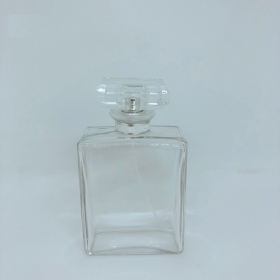 100ml бутылка стекла флакона духов но. 5, пустая бутылка, сопло штифта, квадратная пресса, косметики разливает по бутылкам