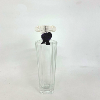 Бутылка полуночного штифта прессы бутылки стекла флакона духов Роза 100ml пустая душит упаковывая наградную под бутылку