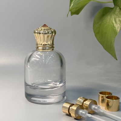 Цинковый сплав Zamak Perfume Caps в золотом цвете для долговечной и элегантной упаковки аромата